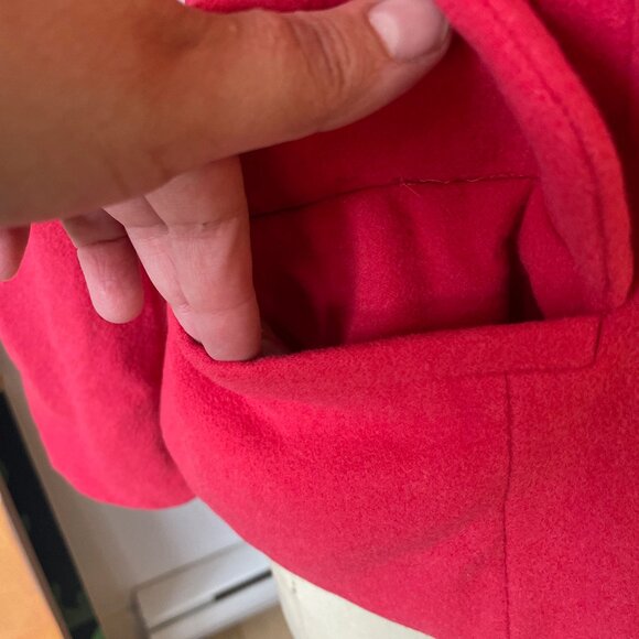 Crisca - 100% Wool Double-Breasted Blazer - with 🍒! - Picture 7 of 12